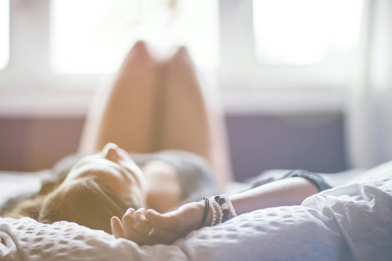 Calm, minimalist bedroom or sleeping space