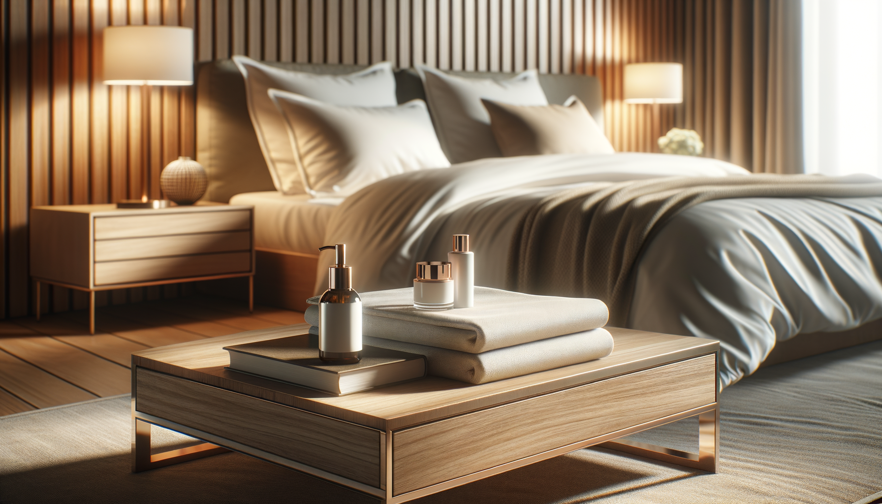 Close-up detail shot of sleep technology device design and build quality